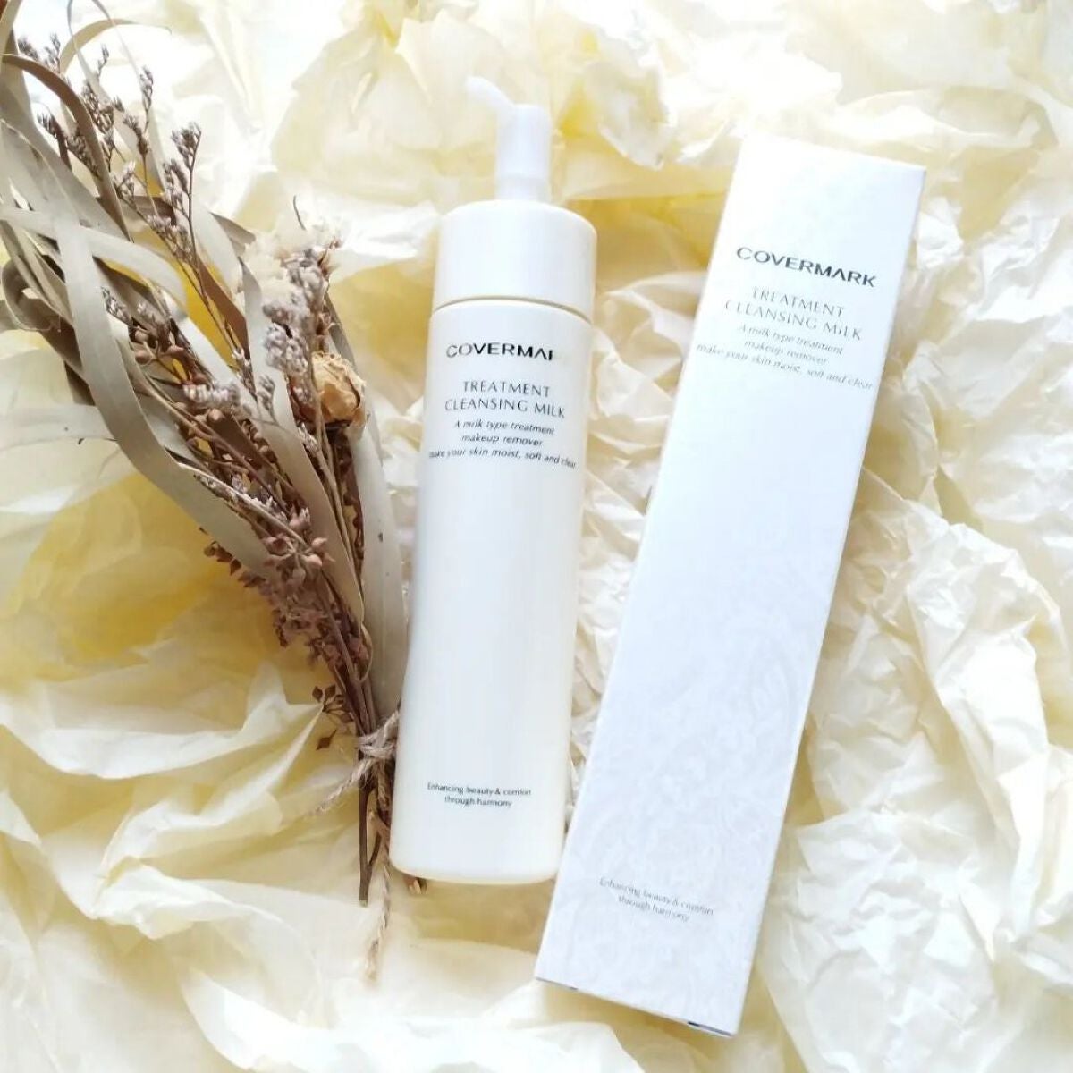 トリートメント クレンジング ミルク/COVERMARK/ミルククレンジングを使ったクチコミ(6枚目)
