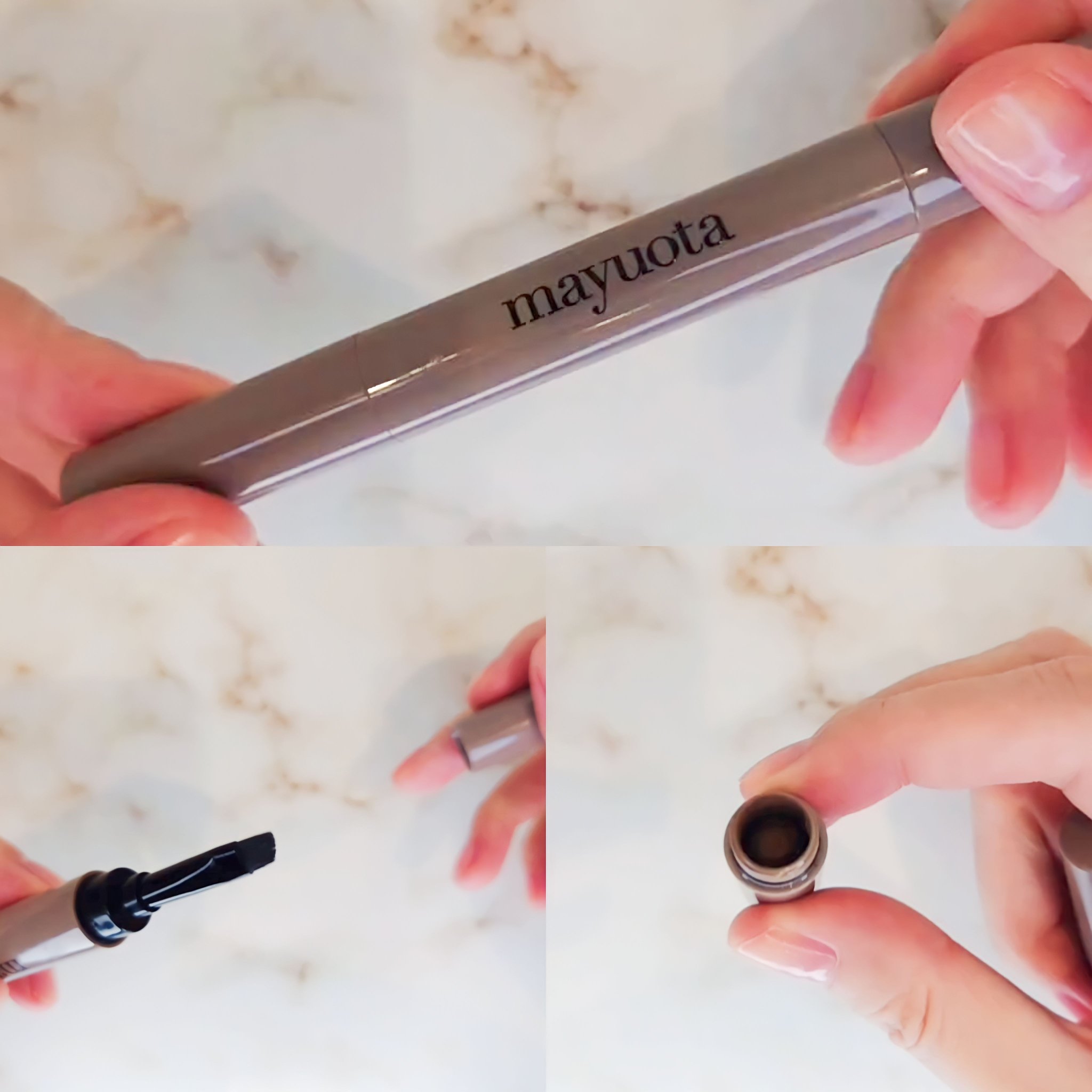 アイブロウクリームポマード/mayuota/その他アイブロウを使ったクチコミ（2枚目）