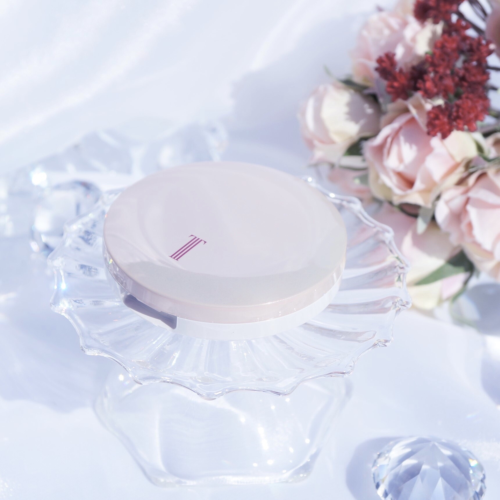 リズムシームレスウェア 01 ライトベージュ/TWANY/化粧下地を使ったクチコミ（2枚目）