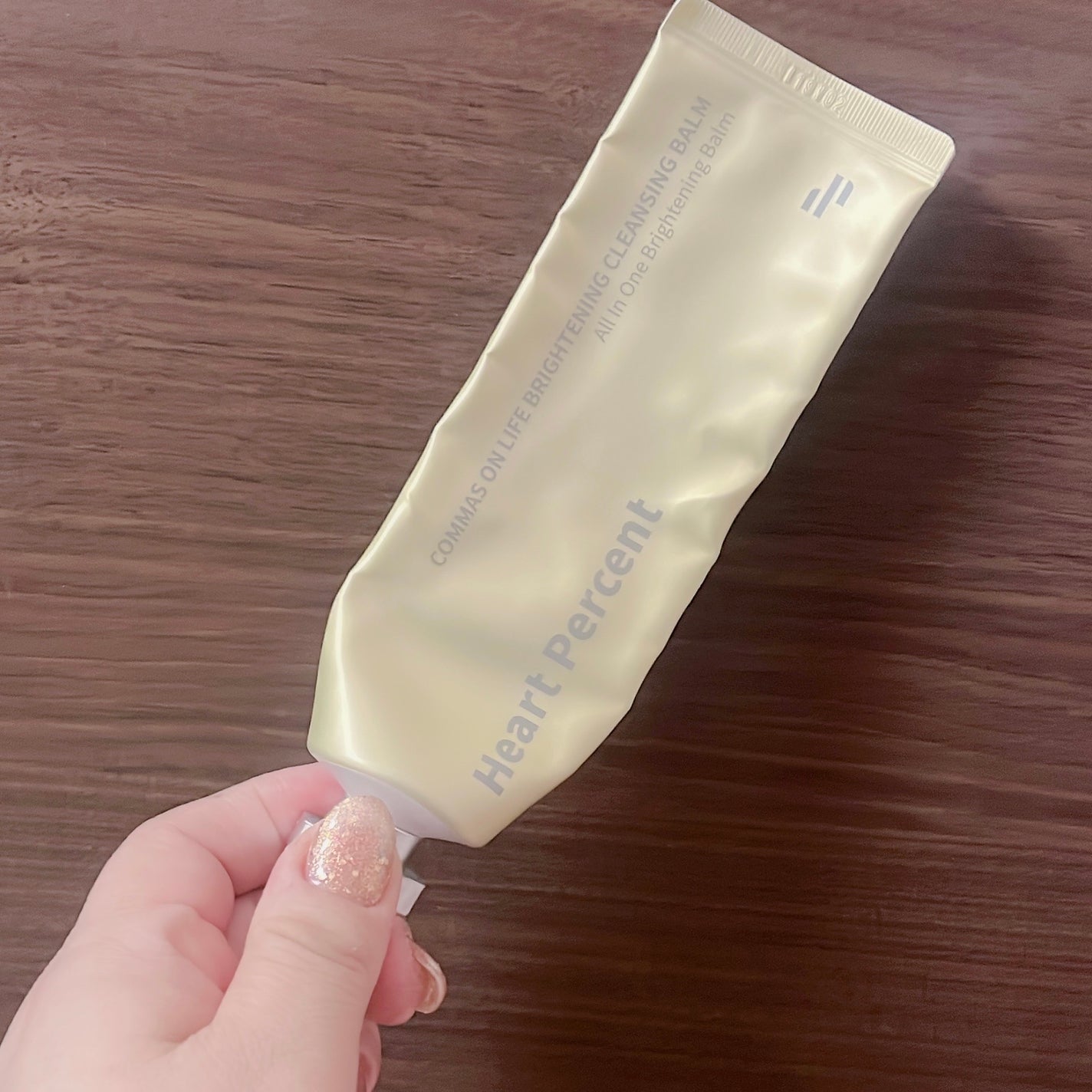 コンマス オン ライフ ブライトニング クレンジングバーム/Heart Percent/クレンジングバームを使ったクチコミ(1枚目)