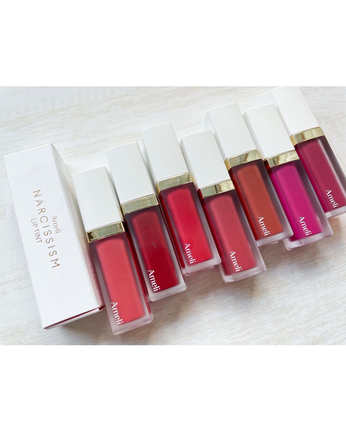 ナルシシズムリップティント/Ameli/リップティントを使ったクチコミ（1枚目）