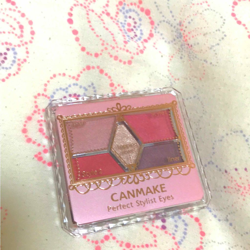 【旧品】パーフェクトスタイリストアイズ/キャンメイク/アイシャドウパレットを使ったクチコミ（1枚目）
