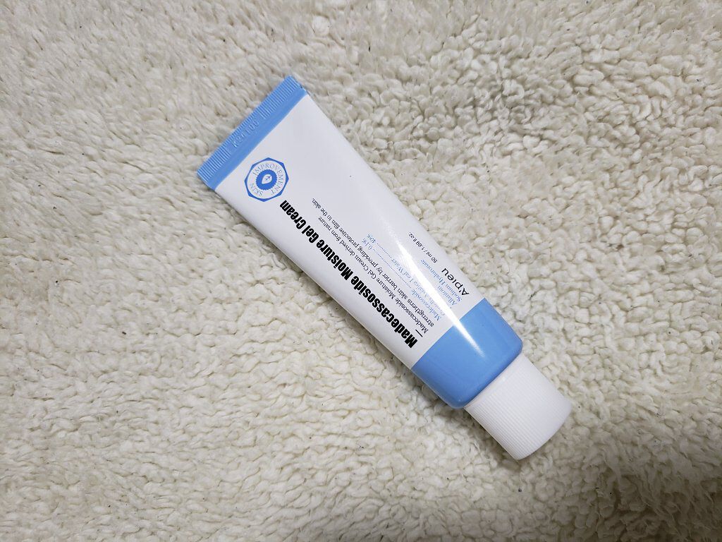 マデカソサイド水分ジェルクリーム/A’pieu/フェイスクリームを使ったクチコミ（1枚目）