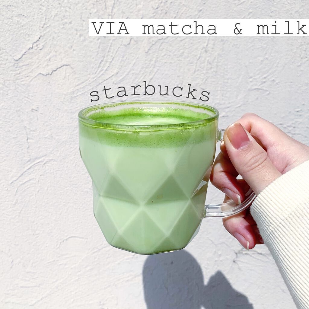 MONAMI@フォロバ100 on LIPS 「.お気に入りのグラスで抹茶ラテ🍵.#starbucks#sta..」(1枚目)