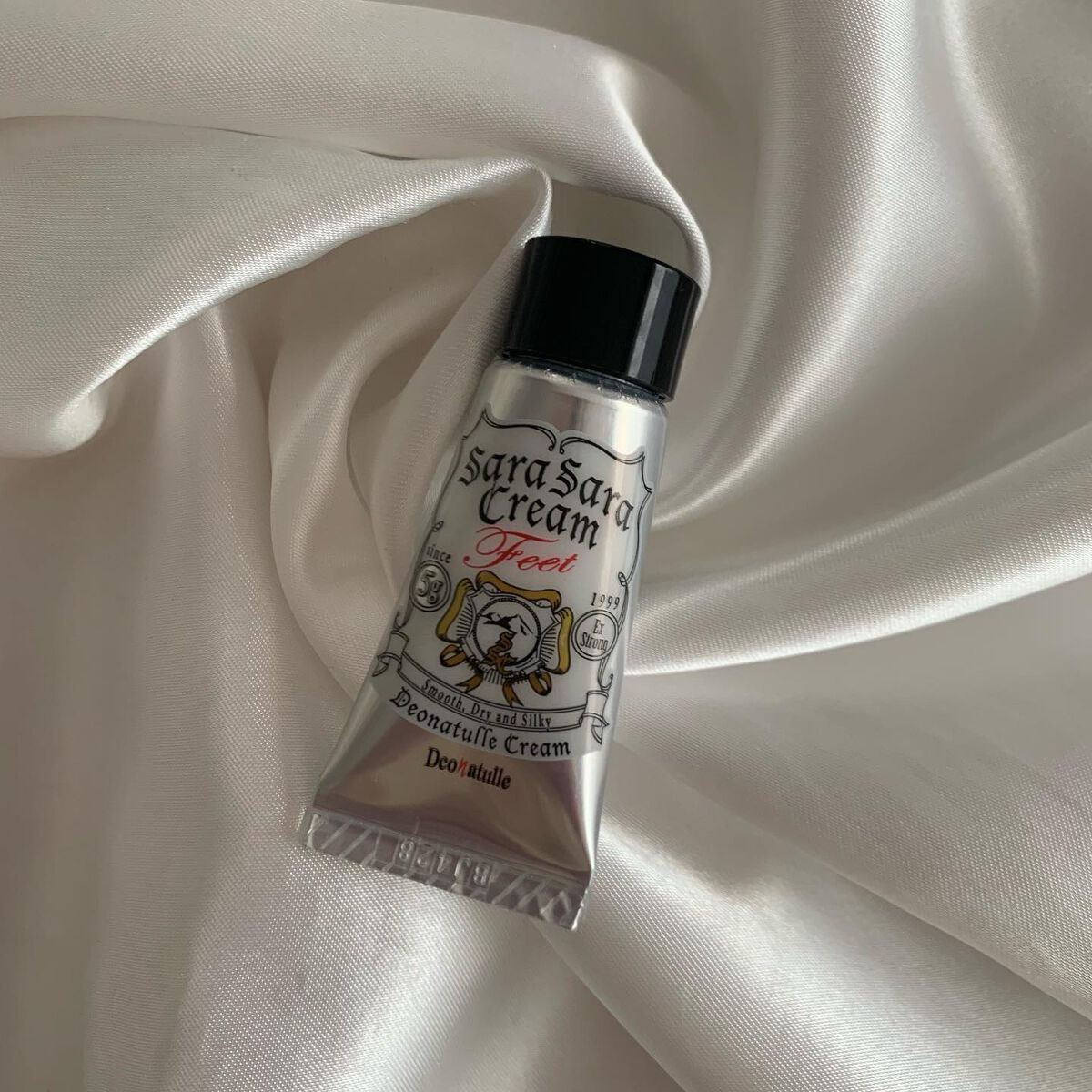 薬用足指さらさらクリーム/デオナチュレ/デオドラント・制汗剤を使ったクチコミ(3枚目)
