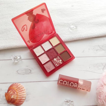 干支シリーズ卯年9色アイシャドウパレット/COLORKEY/アイシャドウパレットを使ったクチコミ(1枚目)