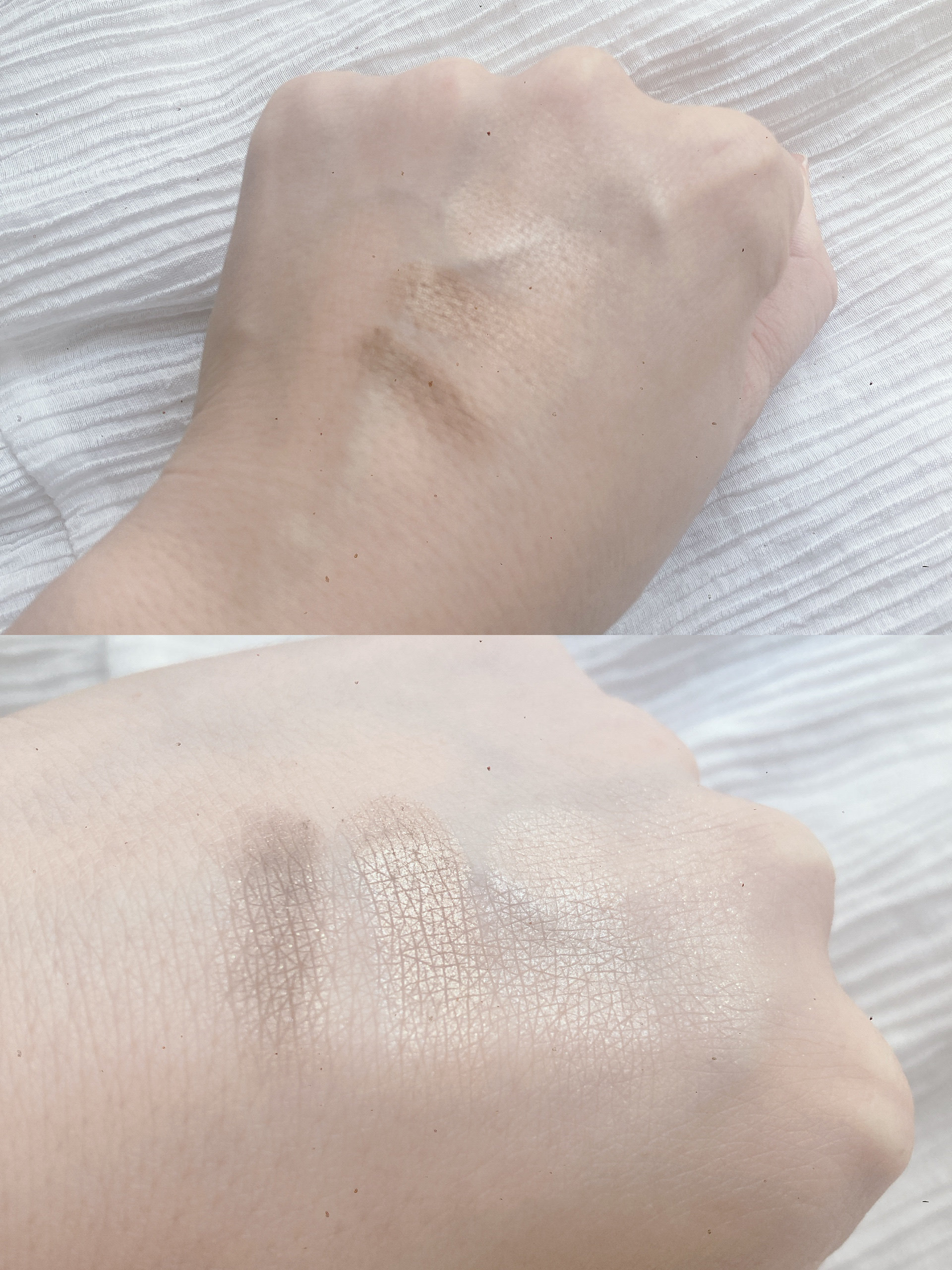 グロッシーリッチ アイズ N BE-1 ライトベージュ系/Visée/アイシャドウパレットを使ったクチコミ（3枚目）