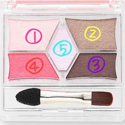 【旧品】パーフェクトスタイリストアイズ/キャンメイク/アイシャドウパレットを使ったクチコミ(4枚目)