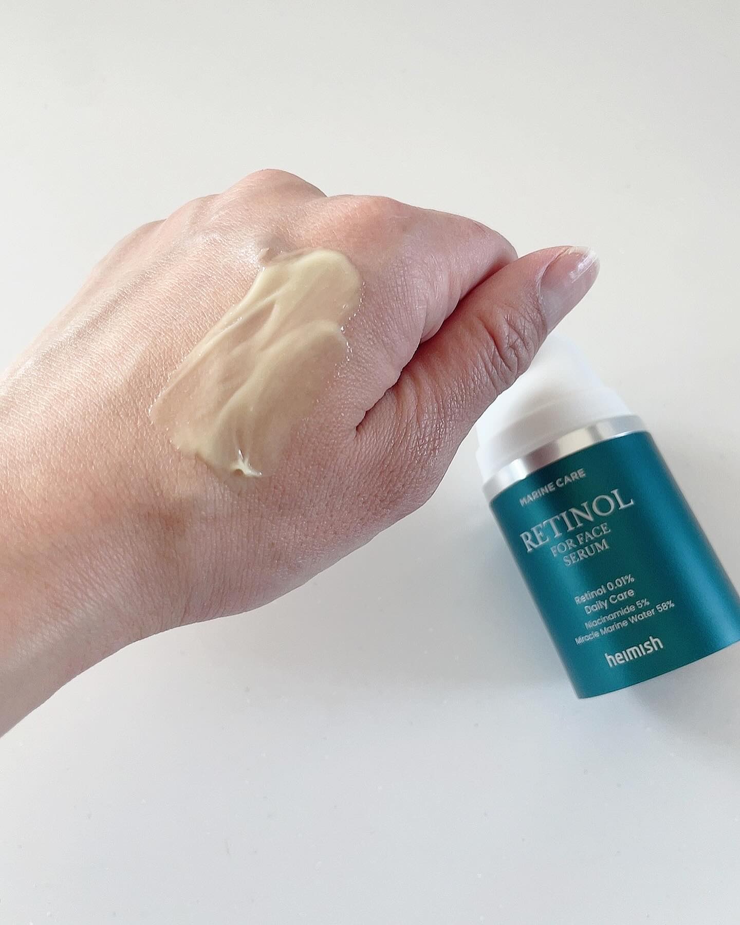 マリンケア レチノールアイセラム/heimish/アイケア・アイクリームを使ったクチコミ（2枚目）