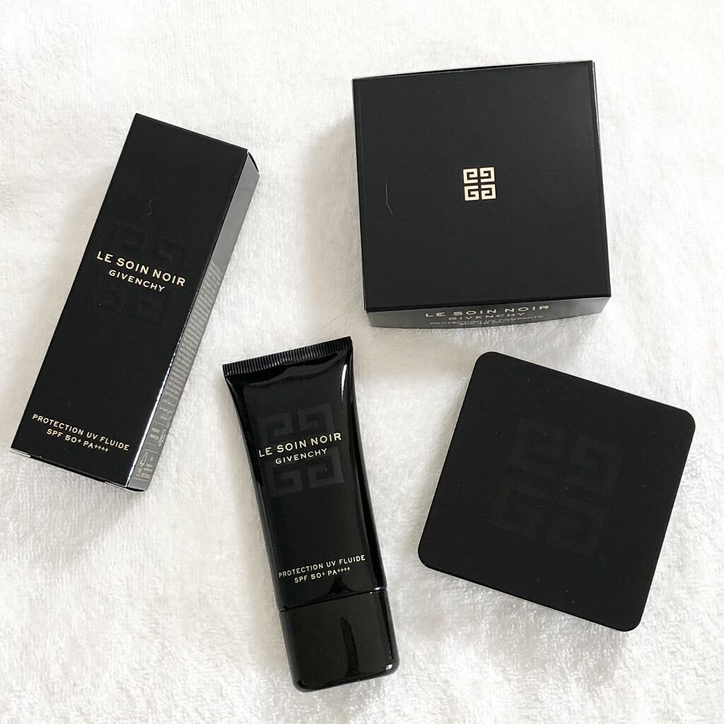 ソワン ノワール UV フルイド/GIVENCHY/日焼け止めミルクを使ったクチコミ（1枚目）