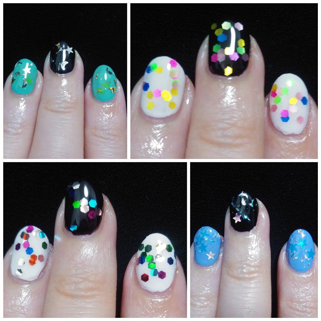 AT フレーク ネイル グリッター/Art Collection/マニキュアを使ったクチコミ（3枚目）