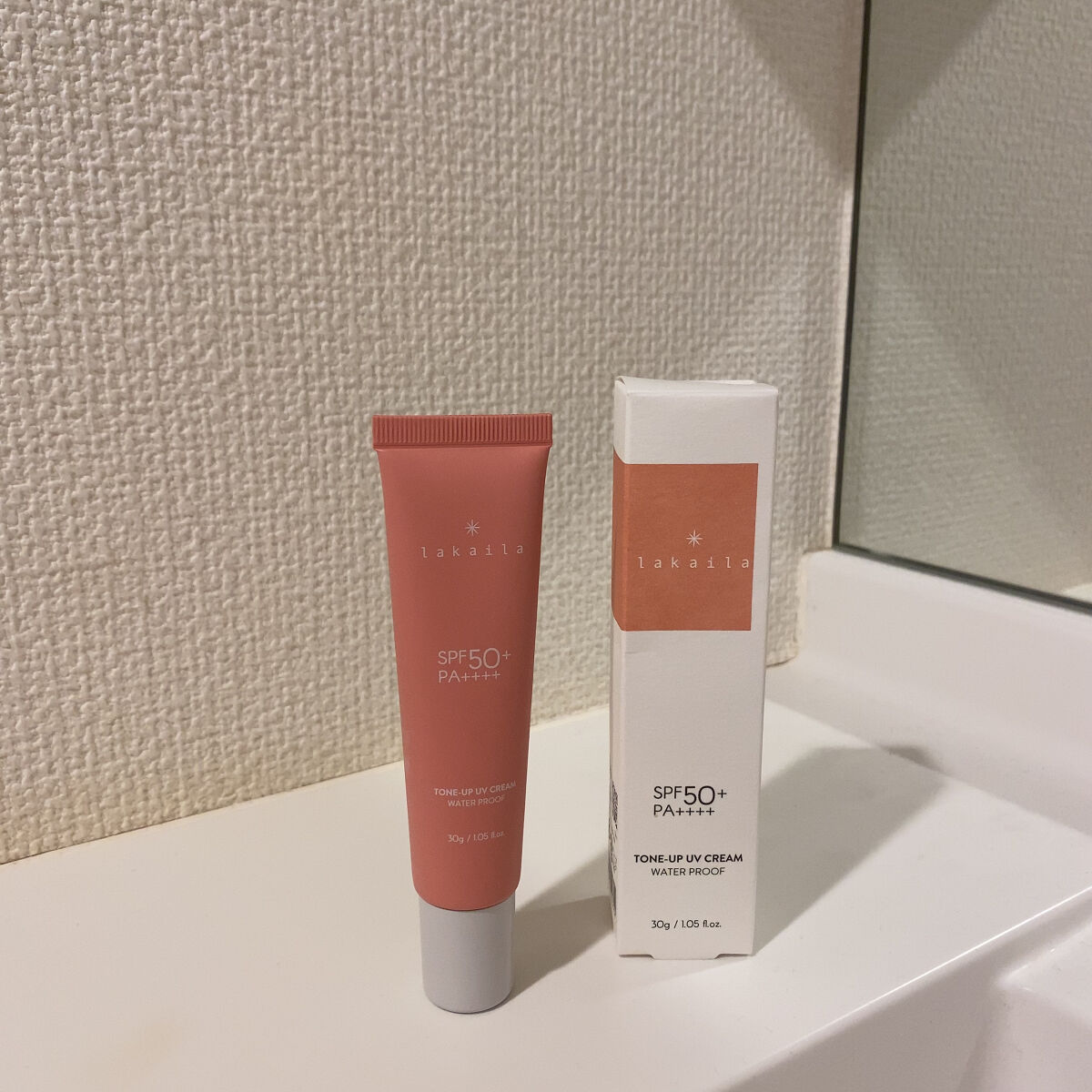  lakaila トーンアップUVクリーム/lakaila /日焼け止めクリームを使ったクチコミ（1枚目）