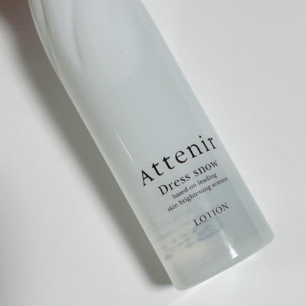 ドレススノー ローション【医薬部外品】 /アテニア/化粧水を使ったクチコミ(1枚目)