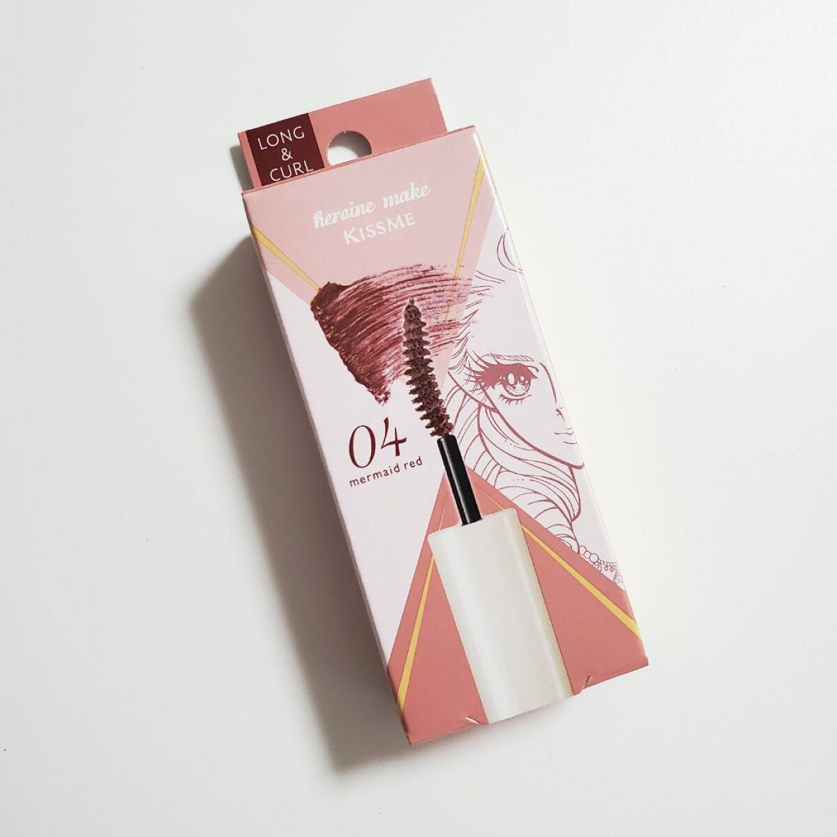 ロング&カールマスカラ アドバンストフィルムC/ヒロインメイク/マスカラを使ったクチコミ(1枚目)