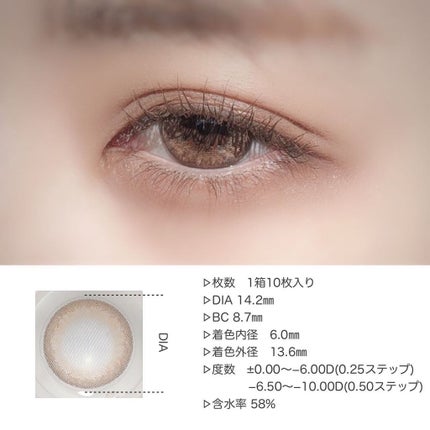 LaFORTE Lena 1day UV/LaFORTE/ワンデー(1DAY)カラコンを使ったクチコミ(6枚目)