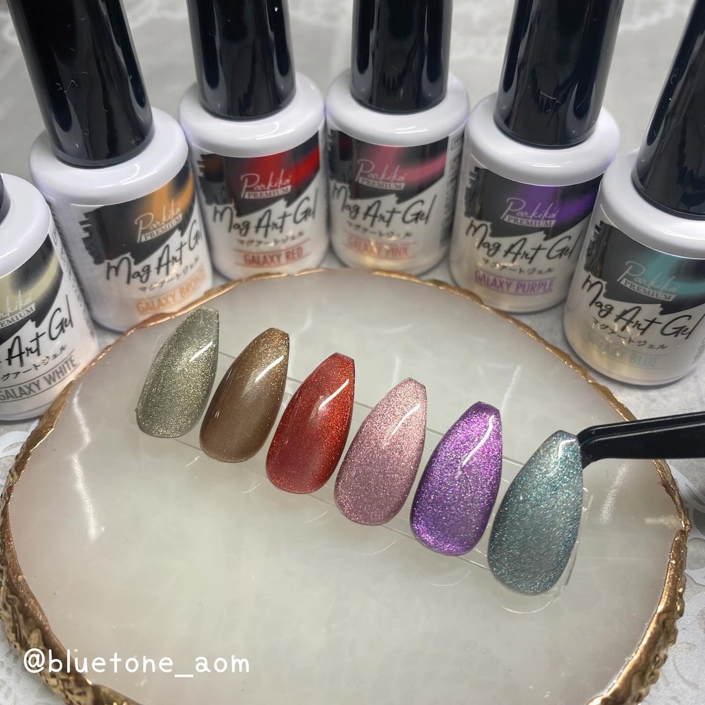 パルP マグアートジェル/parkikoi/ジェルネイルを使ったクチコミ(2枚目)