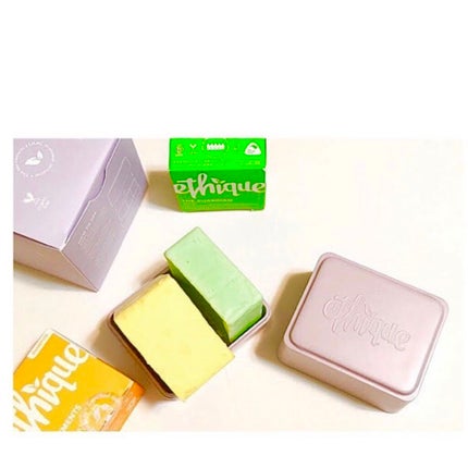 Ethique シャンプーバー セントクレメンツのクチコミ「エティークの
◽️shampoo bar セントクレメンツ🍋
◽️conditioner ba.....」(1枚目)