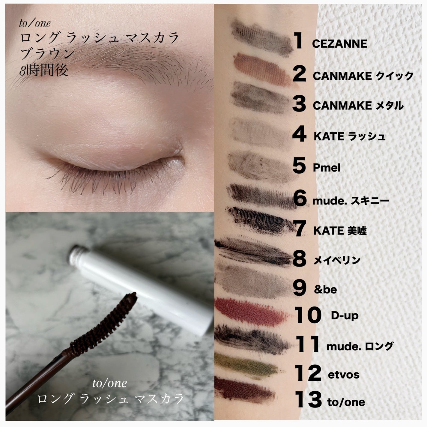 クイックラッシュカーラー/キャンメイク/マスカラ下地を使ったクチコミ(9枚目)