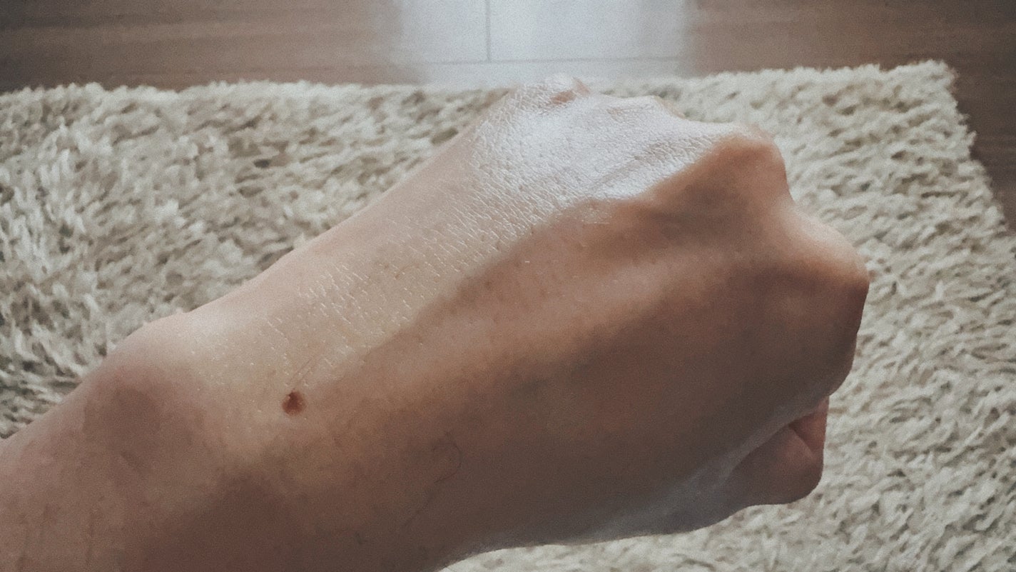 ピュアアルテミシア カーミングウォータークリーム/HANYUL(ハンユル)/フェイスクリームを使ったクチコミ(3枚目)