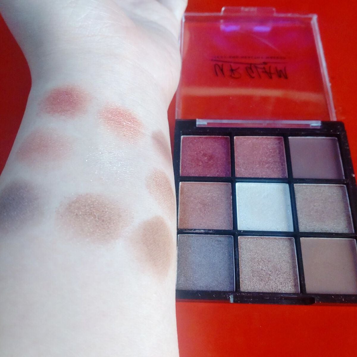 UR GLAM BLOOMING EYE COLOR PALETTE/U R GLAM/アイシャドウパレットを使ったクチコミ(7枚目)
