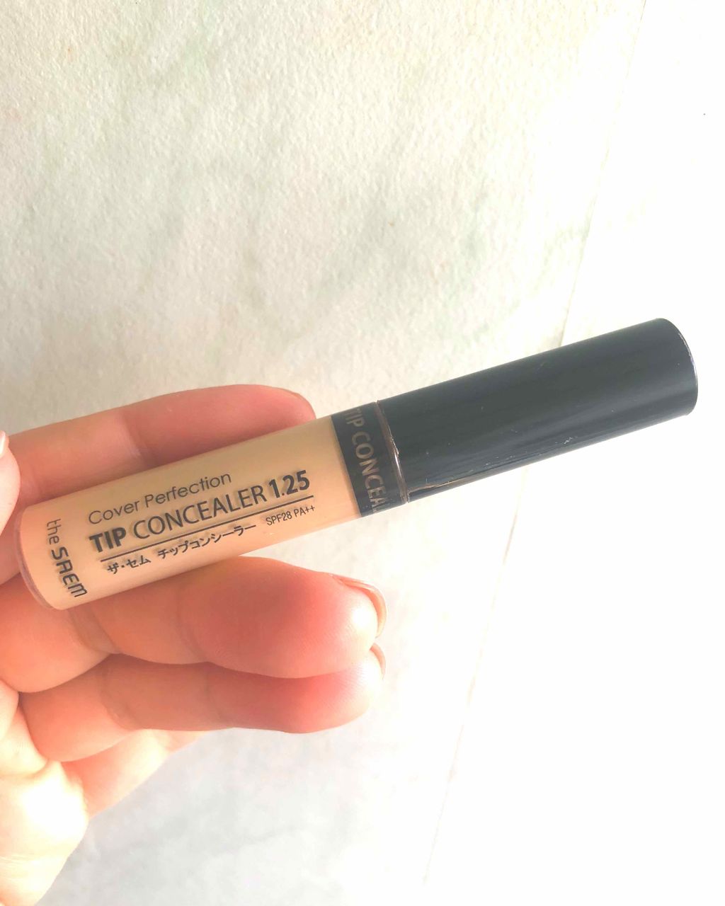 カバーパーフェクション チップコンシーラー/the SAEM/リキッドコンシーラーを使ったクチコミ(1枚目)