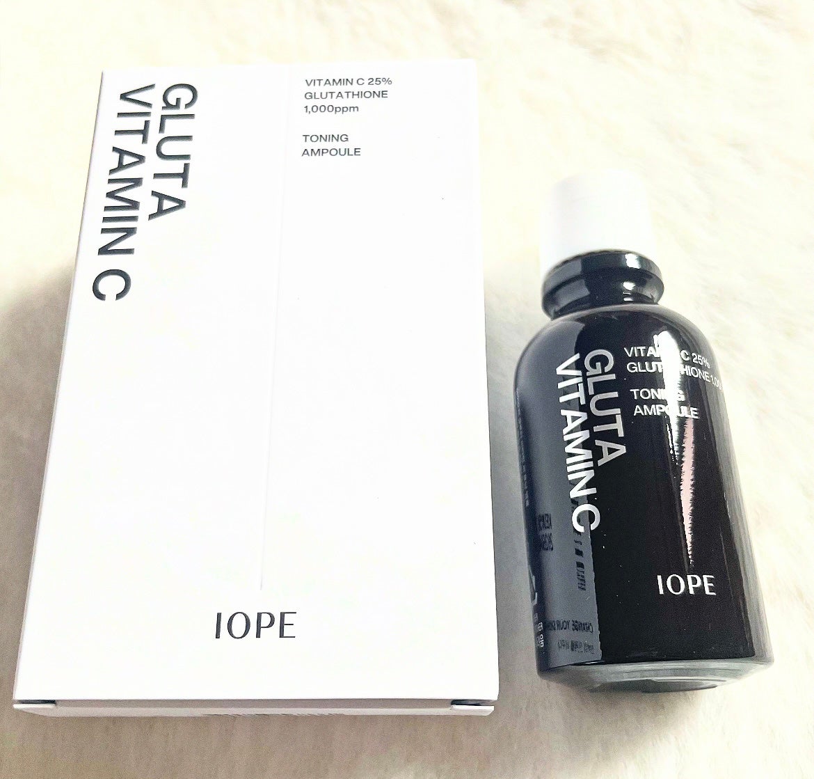 グルタ ビタミンC トーニング アンプル/IOPE/美容液を使ったクチコミ(1枚目)