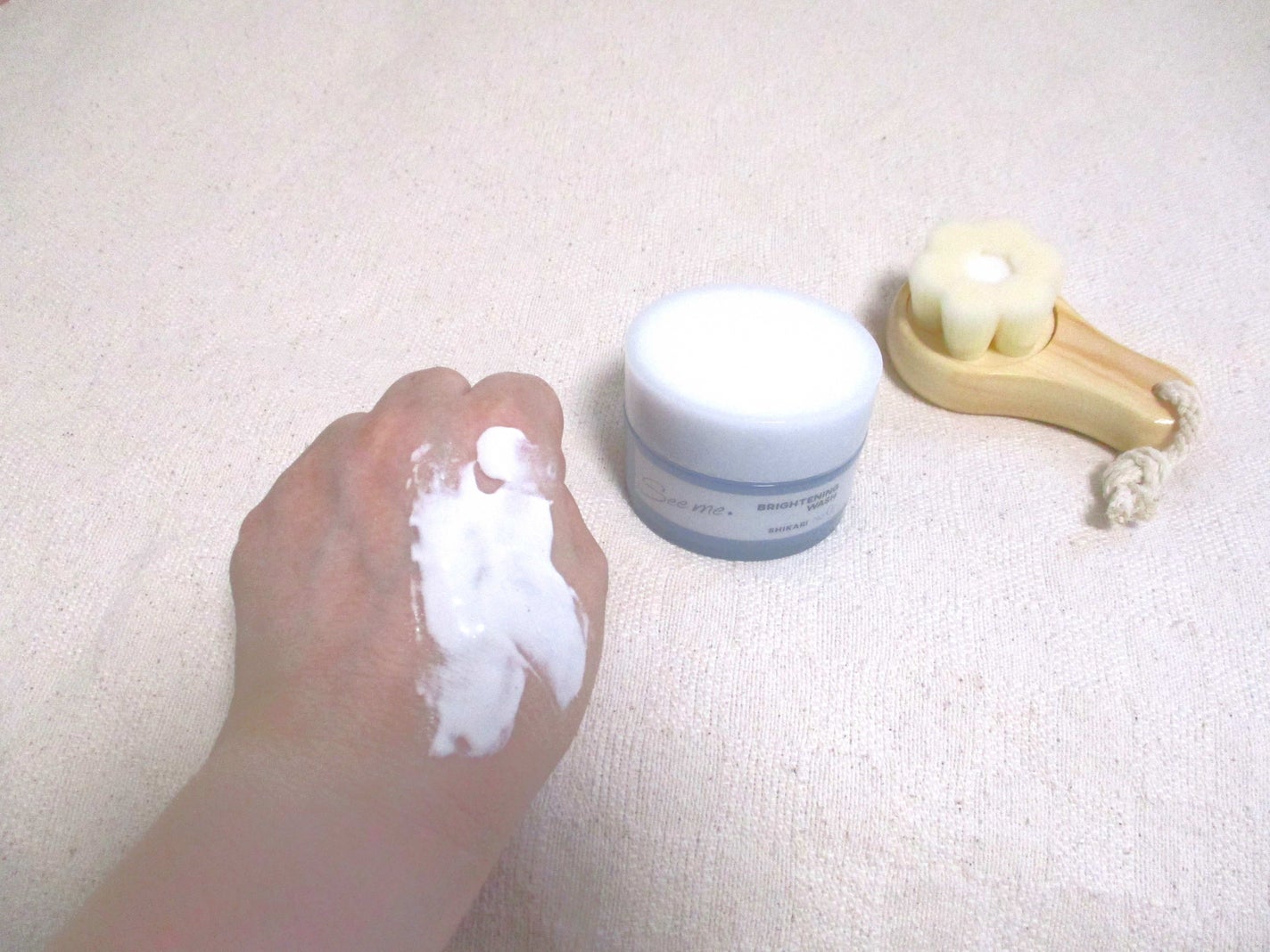 BRIGHTENING WASH/SHIKARI/その他洗顔料を使ったクチコミ(4枚目)