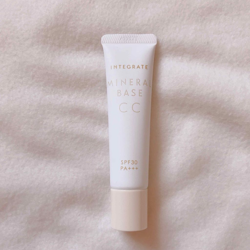ミネラルベース CC/インテグレート/CCクリームを使ったクチコミ(1枚目)