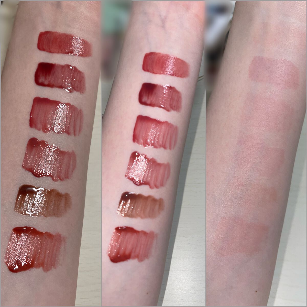 ジューシーラスティングティント/rom&nd/リップティントを使ったクチコミ（2枚目）