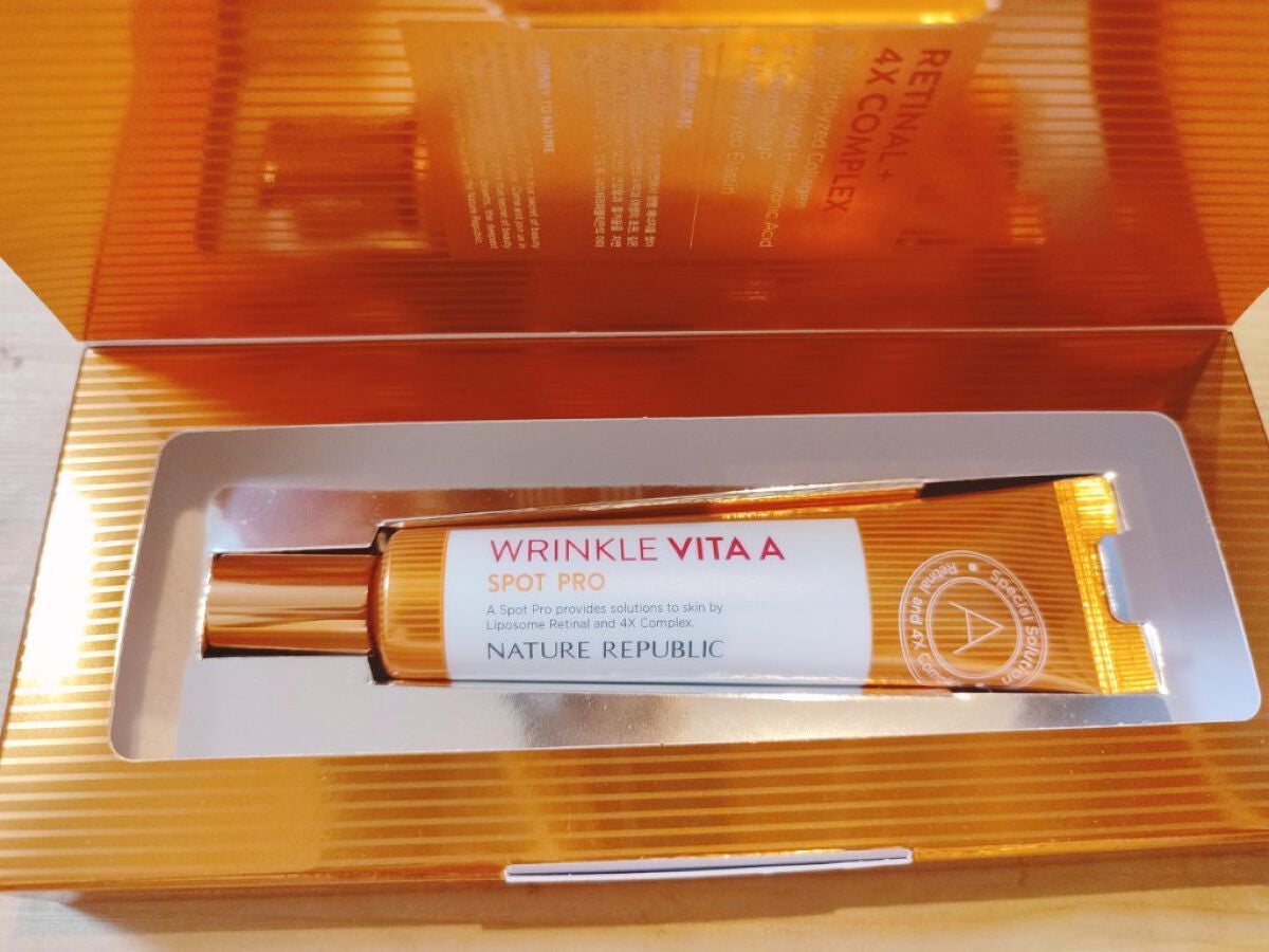 リンクルビタAスポットプロ/ネイチャーリパブリック/美容液を使ったクチコミ(2枚目)