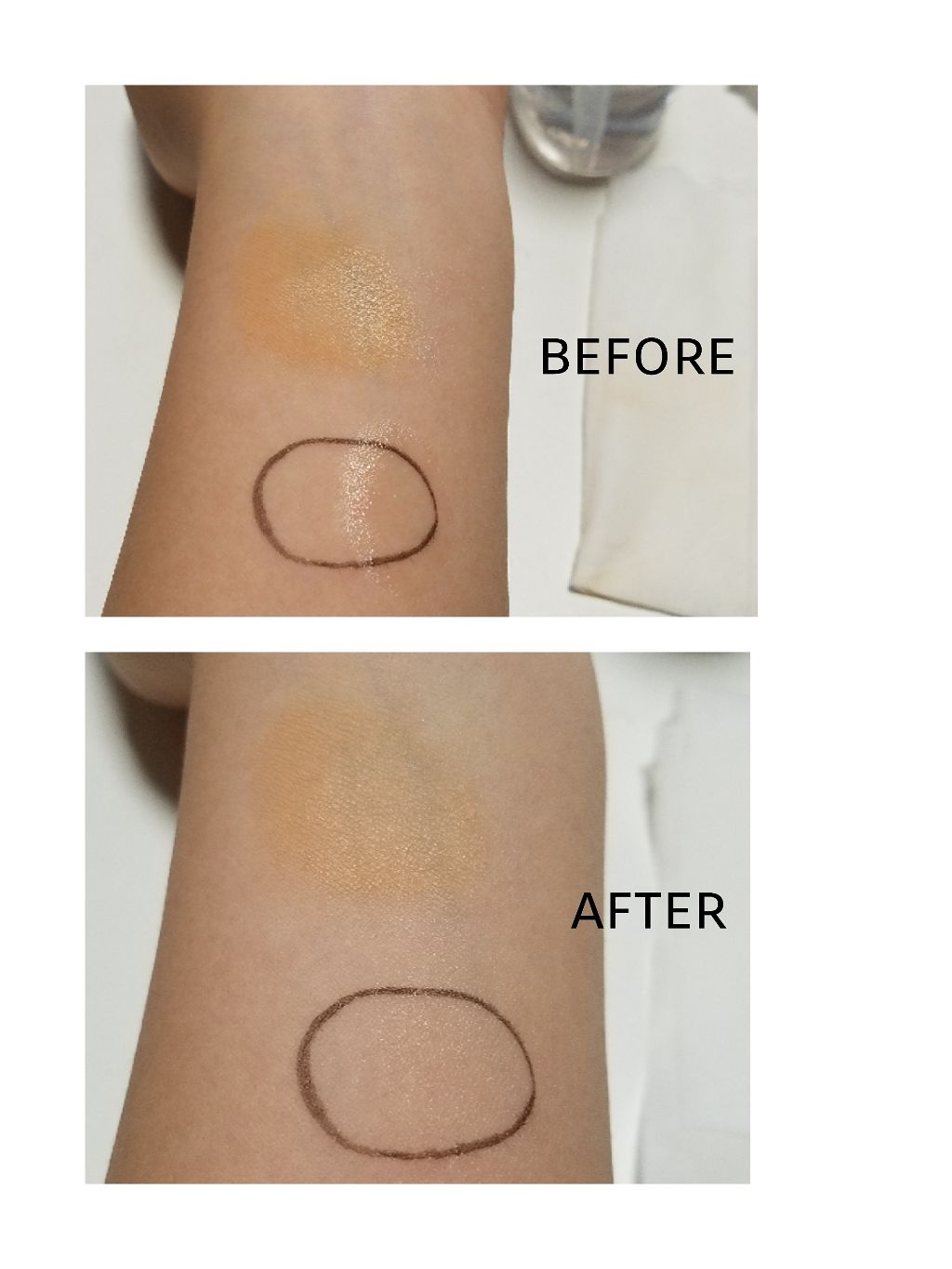 メイクの上からリフレッシュシート/ビオレ/フェイスシートを使ったクチコミ(4枚目)