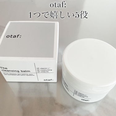 クレンジングバーム/otaf:/クレンジングバームを使ったクチコミ（1枚目）