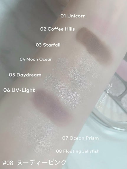 貝殻マルチパレット/Joocyee/アイシャドウパレットを使ったクチコミ(5枚目)