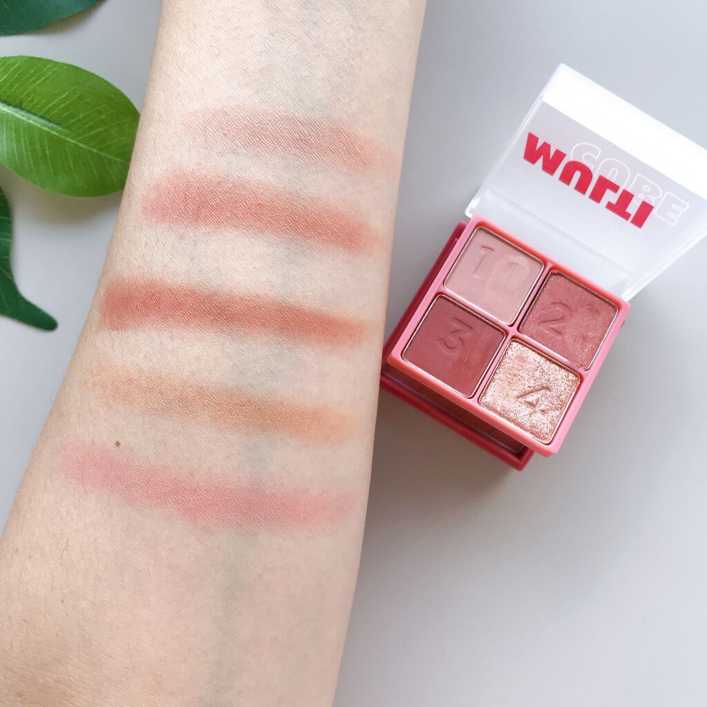 マルチキューブ/i’m meme/アイシャドウパレットを使ったクチコミ(4枚目)