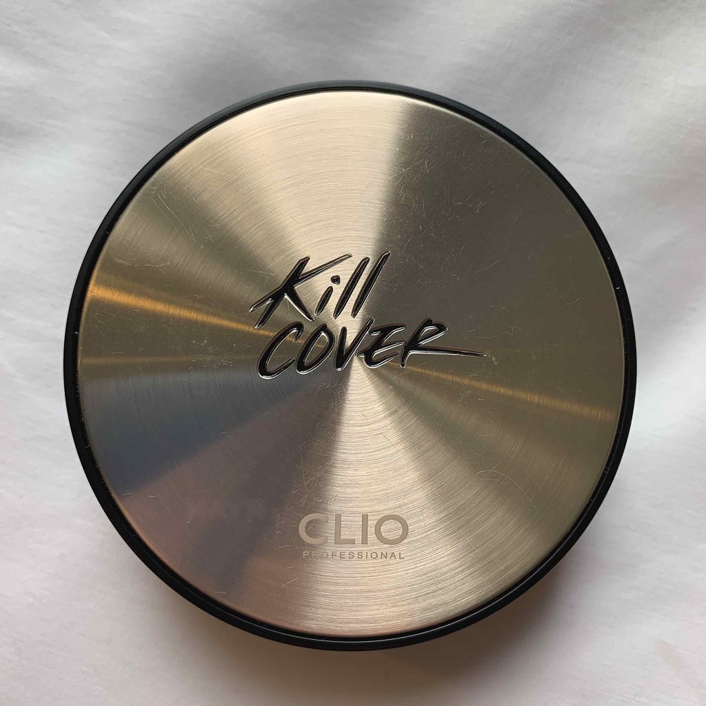 キル カバー アンプル クッション 03 LINEN/CLIO/クッションファンデーションを使ったクチコミ（1枚目）