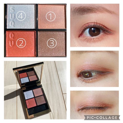 シグニチャー カラー アイズ/SUQQU/アイシャドウパレットを使ったクチコミ(5枚目)