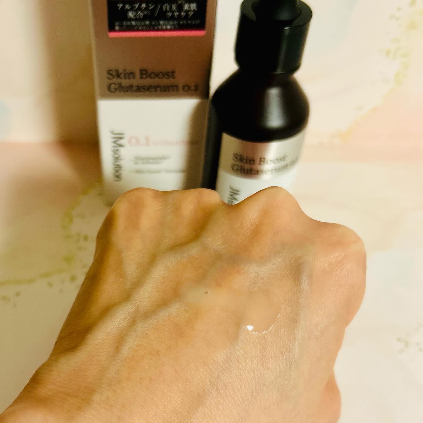 スキンブーストグルタチオン/JMsolution/美容液を使ったクチコミ（3枚目）
