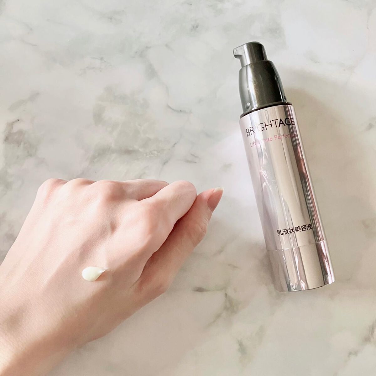 リフトホワイト パーフェクション/BRIGHTAGE/美容液を使ったクチコミ（3枚目）