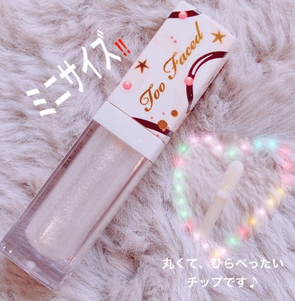 リッチ&ダズリン ハイシャイン スパークリング リップグロス/Too Faced/リップグロスを使ったクチコミ(2枚目)