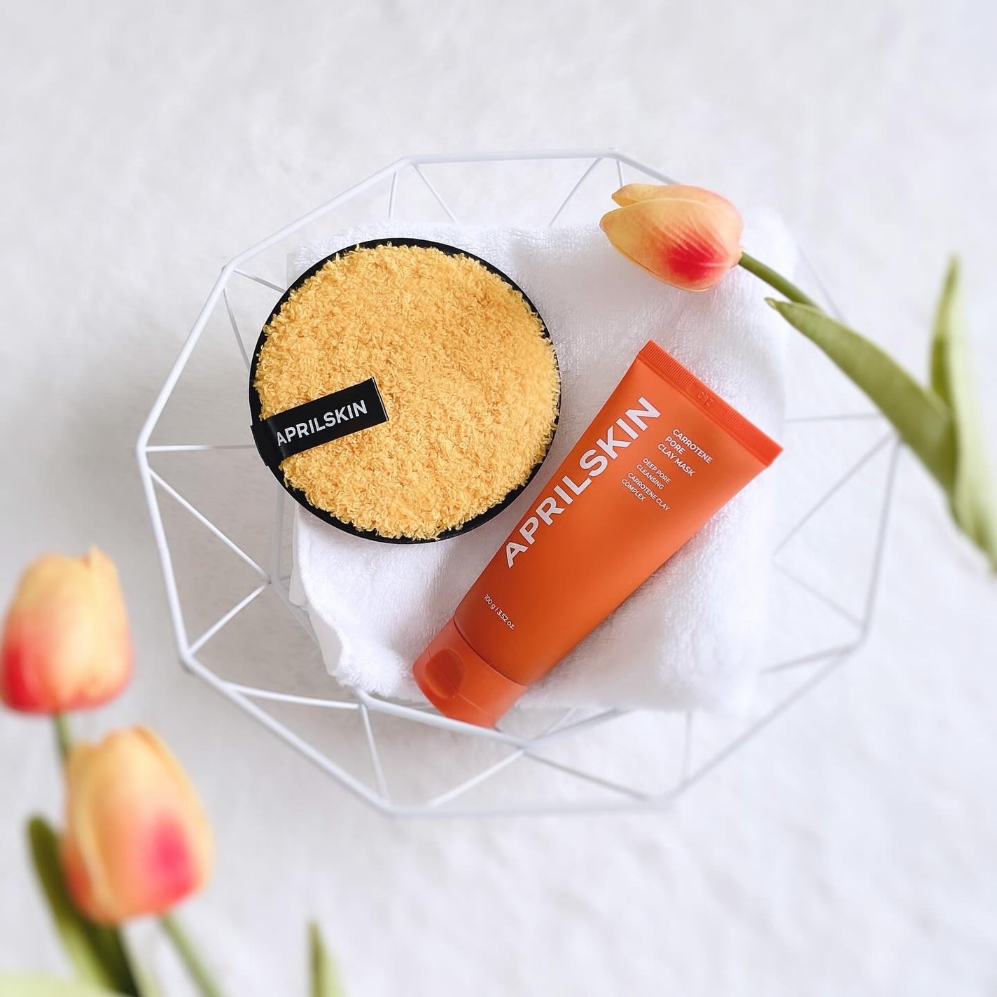 カロテン毛穴レスクレイパック/APRILSKIN/洗い流すパック・マスクを使ったクチコミ(1枚目)