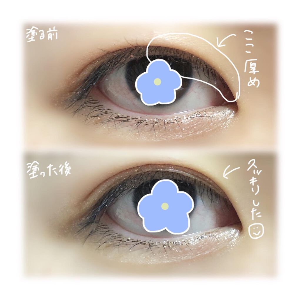 オリシキ アイリッドスキンフィルム		/D-UP/二重まぶた用アイテムを使ったクチコミ（3枚目）