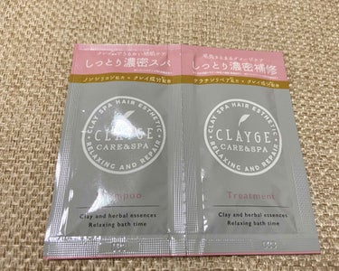 シャンプー／トリートメント DN
CLAYGE

シャンプーがスースーしてよい
まあまあさらさらにはなる
夏にはいい
リピ検討