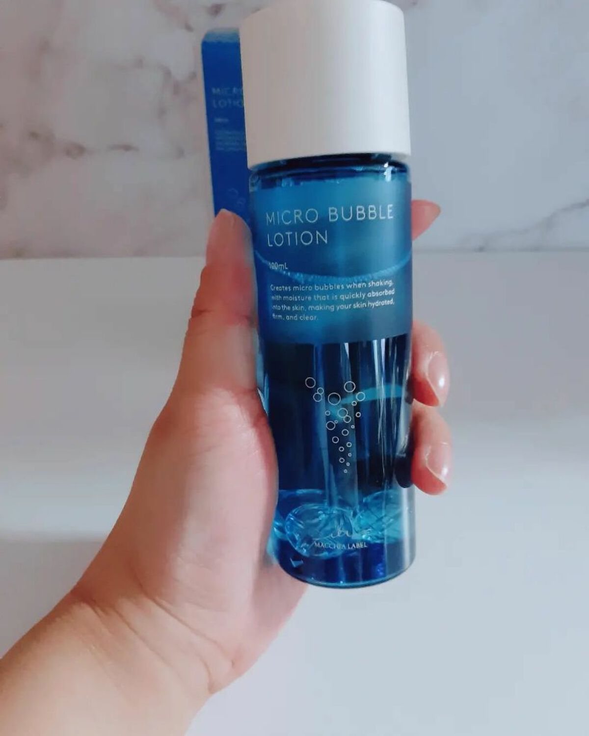 薬用マイクロバブルローション/Macchia Label/化粧水を使ったクチコミ(3枚目)