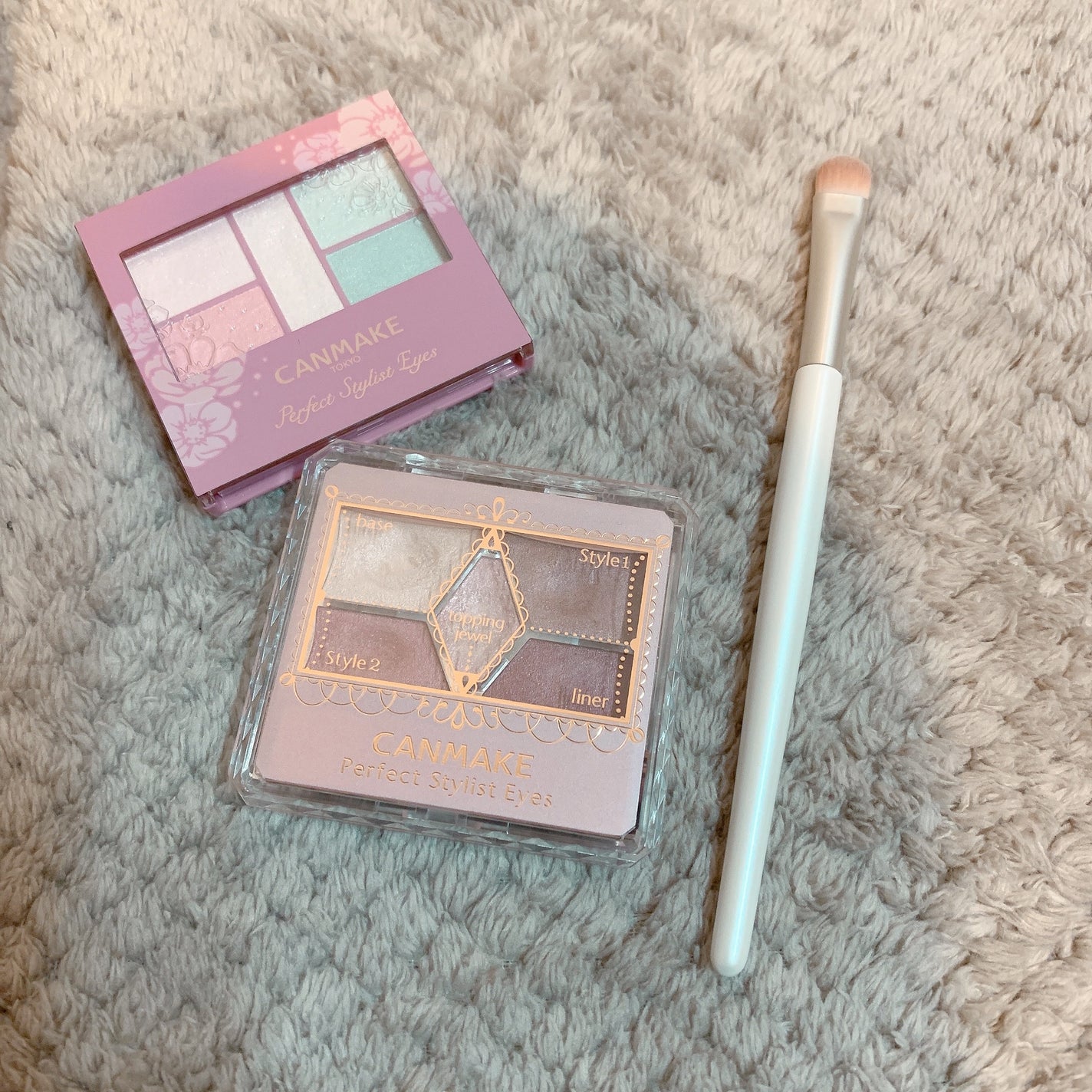 春姫 アイシャドウブラシ/DAISO/メイクブラシを使ったクチコミ(2枚目)