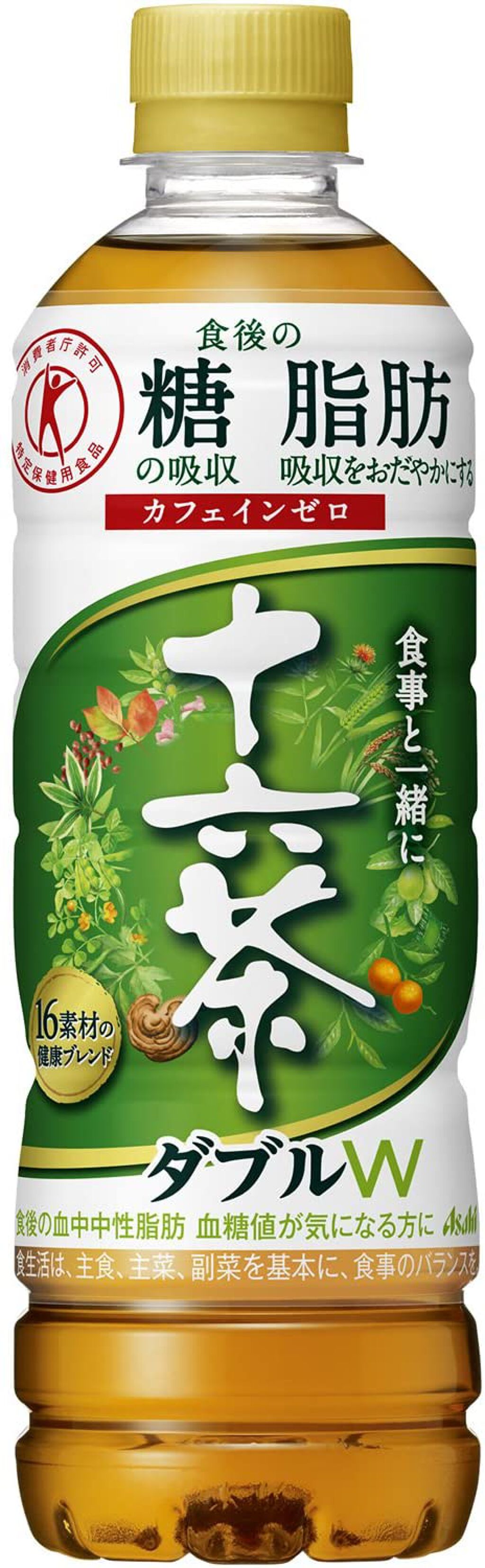 アサヒ飲料 食事と一緒に十六茶ダブル