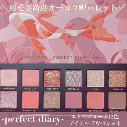 エクスプローラ12色 動物アイシャドウパレット/PERFECT DIARY/アイシャドウパレットを使ったクチコミ(1枚目)