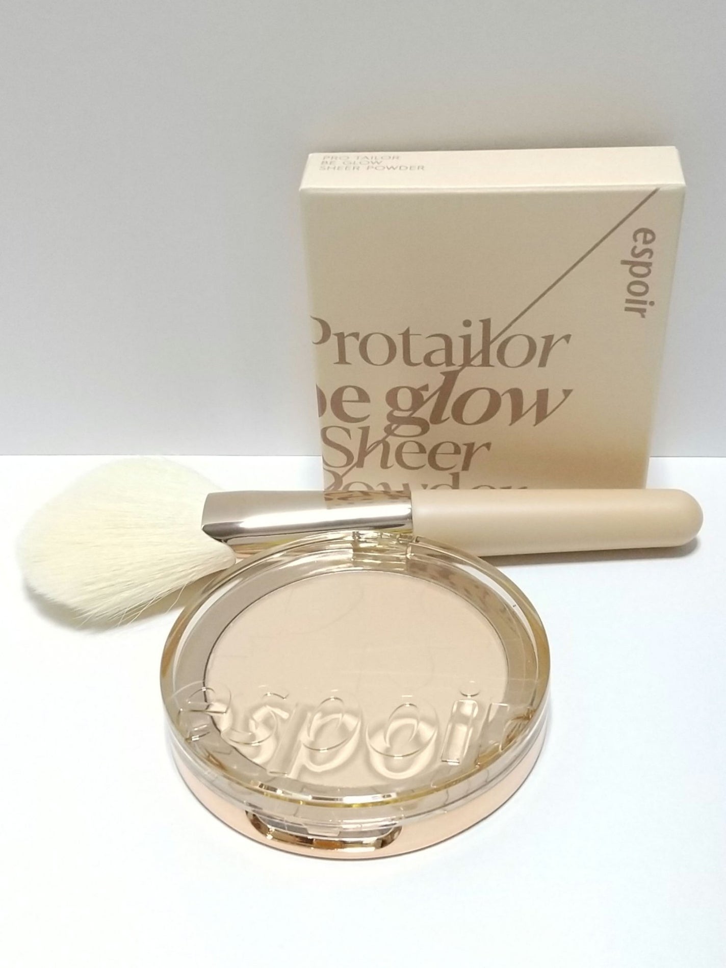 プロテーラービーグロウニュークラス シアーパウダー/espoir/フェイスパウダーを使ったクチコミ(1枚目)