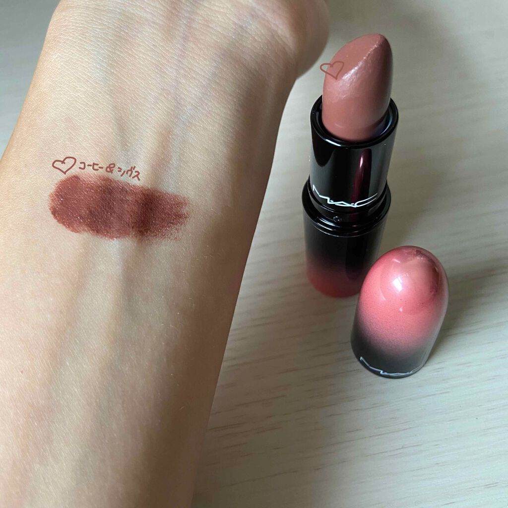 ラブ ミー リップスティック /M・A・C/口紅を使ったクチコミ（2枚目）