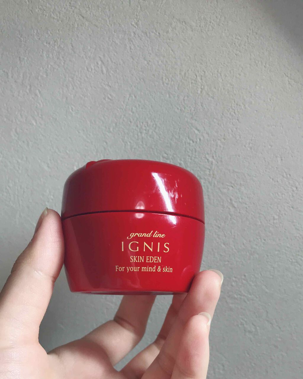 悲しい😭

わたしが愛用している、イグニスのりんごのクリームが、イグニスのリニューアルにより廃番に😭😭😭

１回投稿しているのですが、もう一度改めてご紹介させてください🙇

♡イグニス スキンエデン


こちらは、忙しい時には、こ