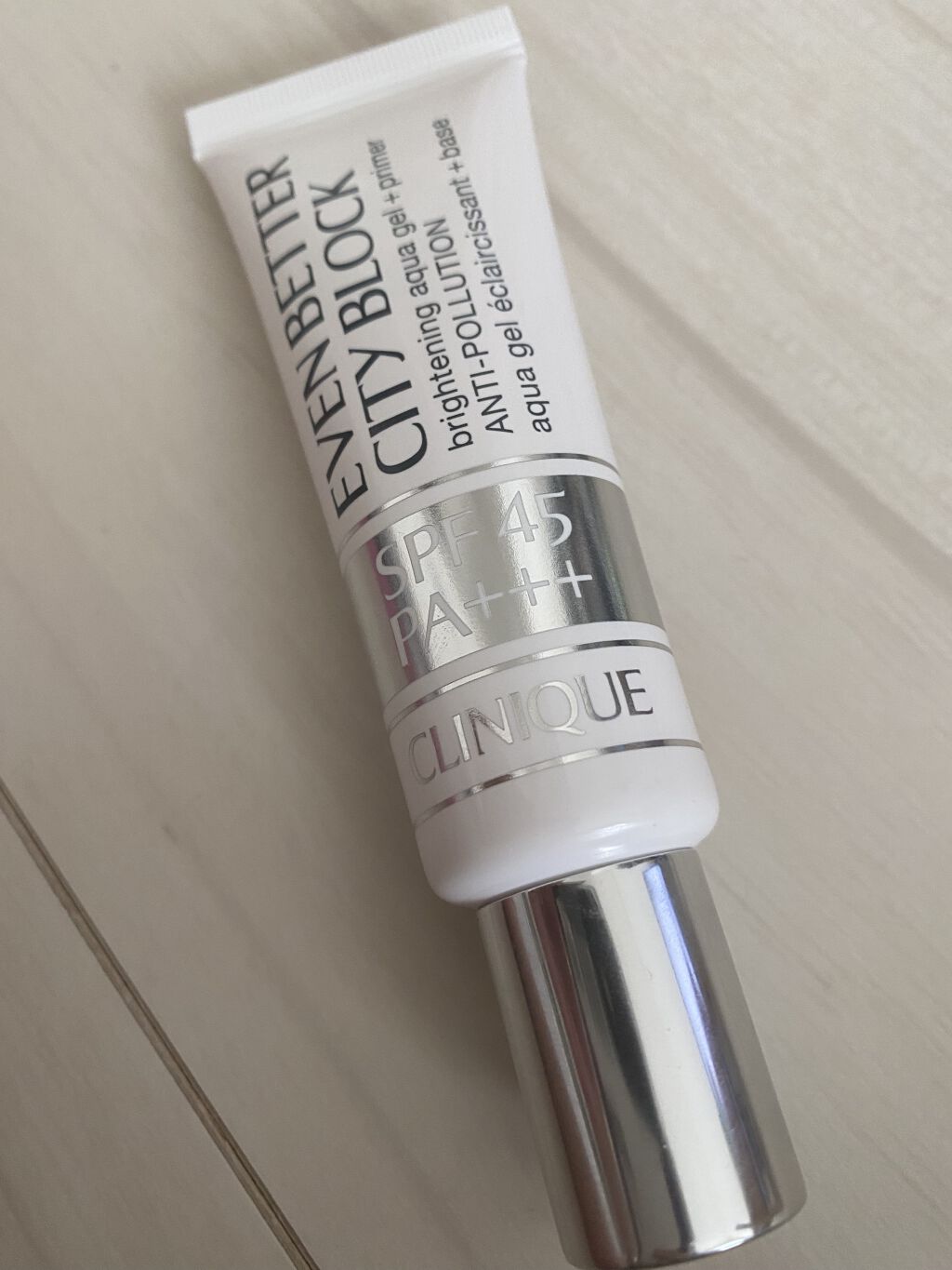 イーブン ベター シティ ブロック アクア ジェル 45/CLINIQUE/日焼け止めジェルを使ったクチコミ（2枚目）